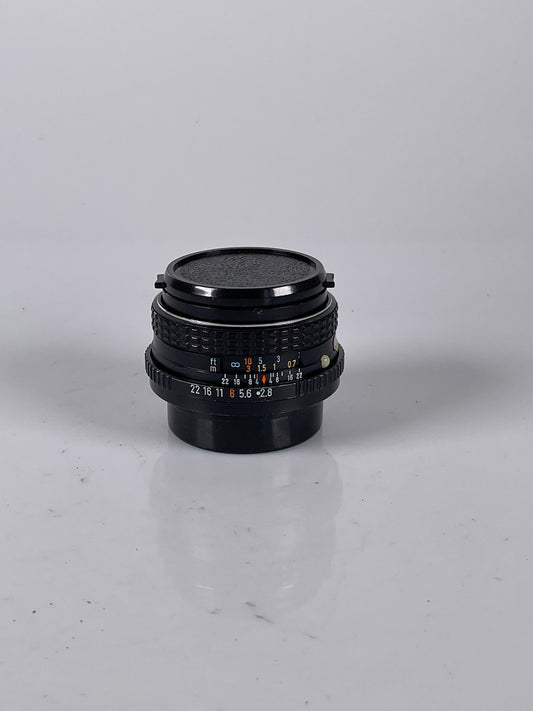 SMC Pentax-M 28mm f2.8 Wide Angle Prime K Mount Lens