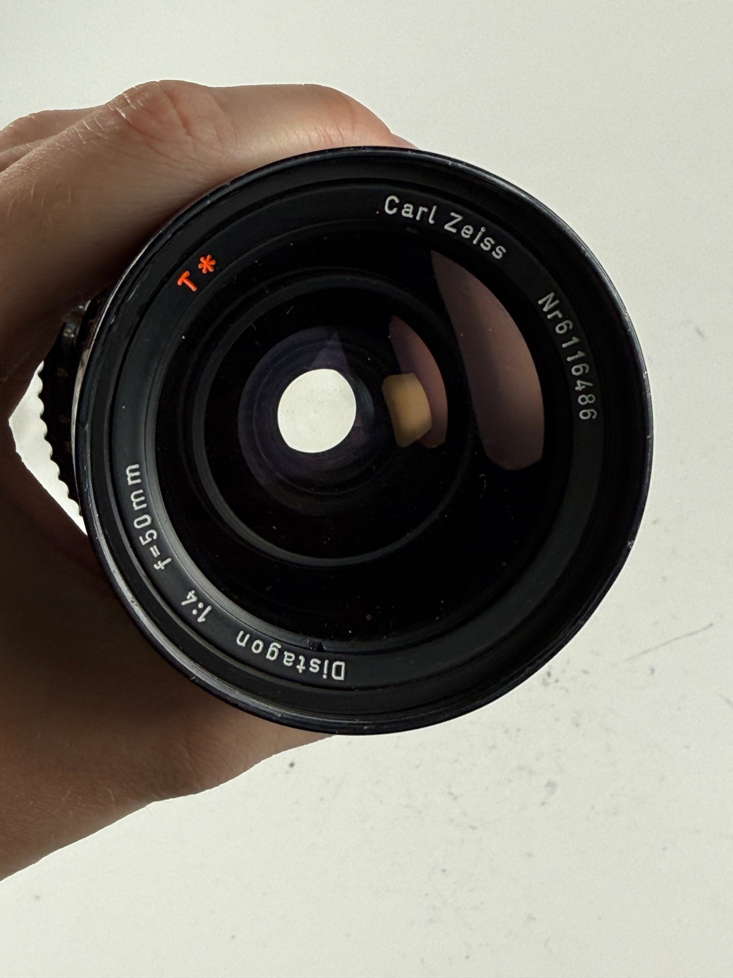 Hasselblad Carl Zeiss T* Distagon C Black 50mm F4 lens