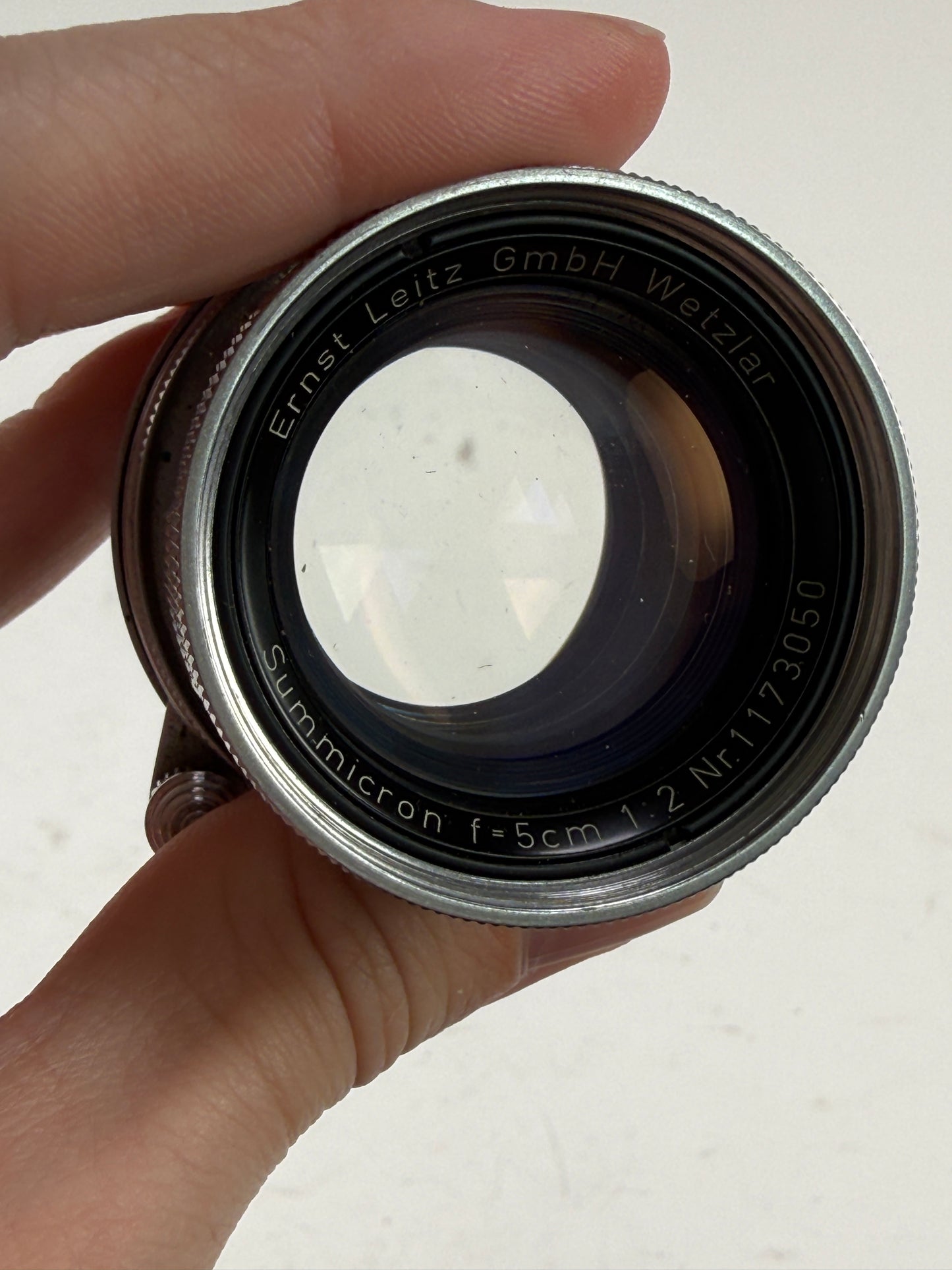 Leica 50mm f2 Summicron L39 LTM Screwmount Rangefinder Lens