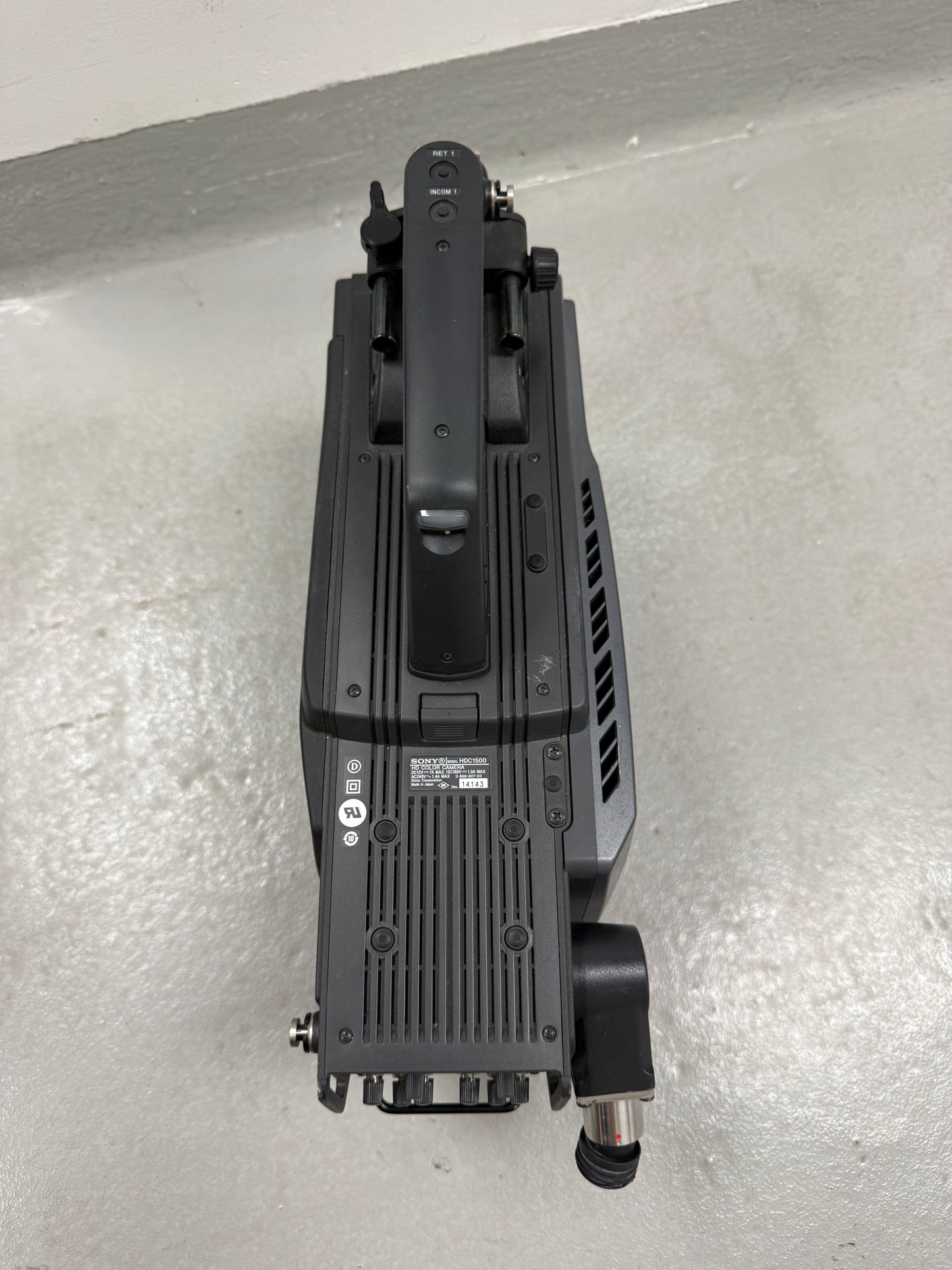 Sony HDC1500 HD Color Camera video studio