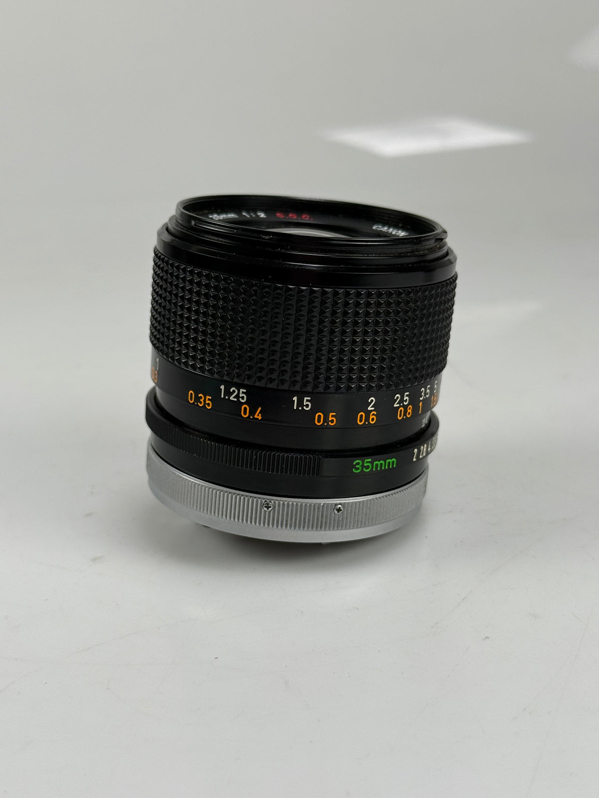 Canon FD 35mm f2 S.S.C. SSC Wide Angle MF Lens