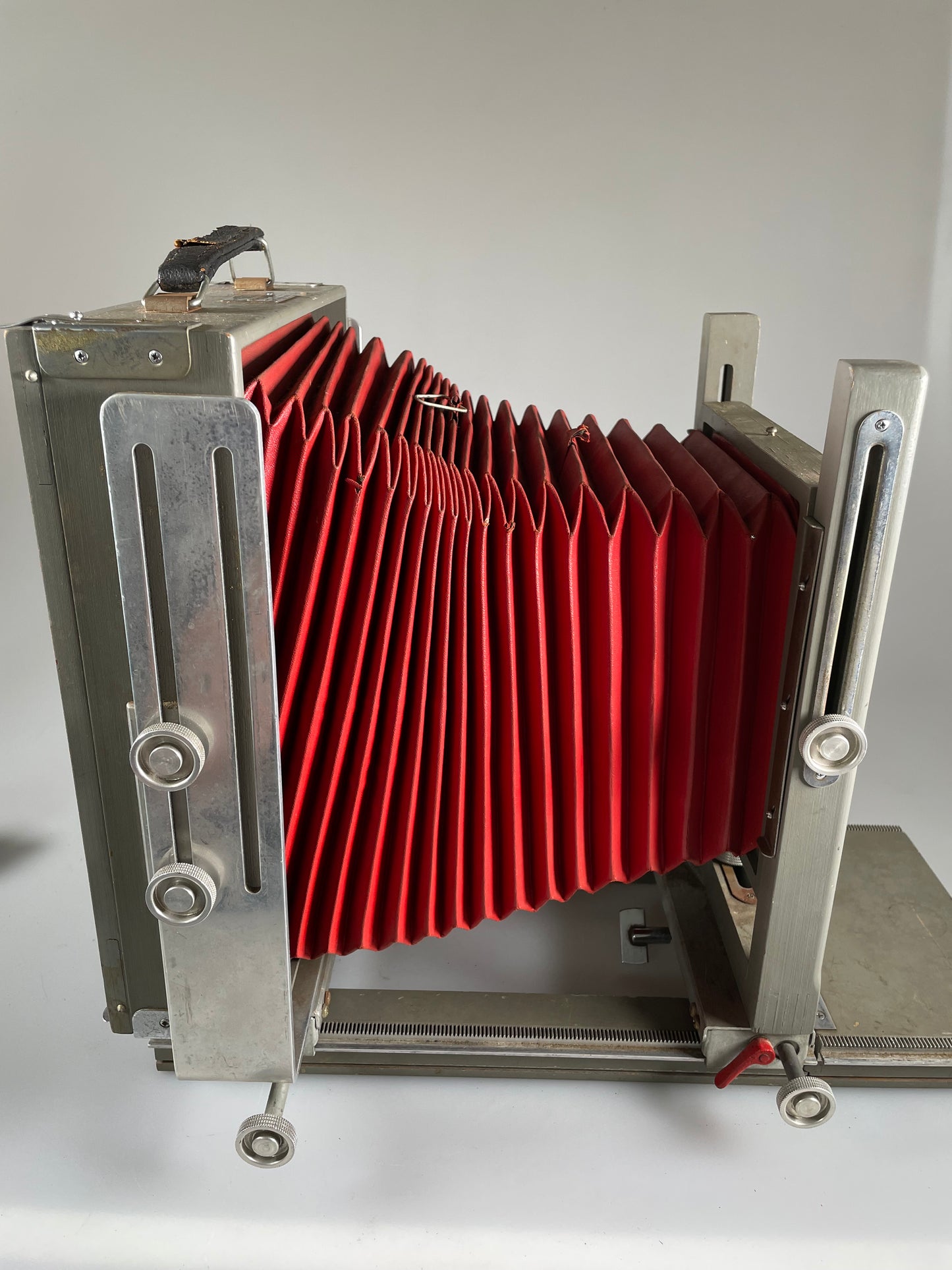 8x10 Burke & James wooden View Camera with 4x5 reducing back only