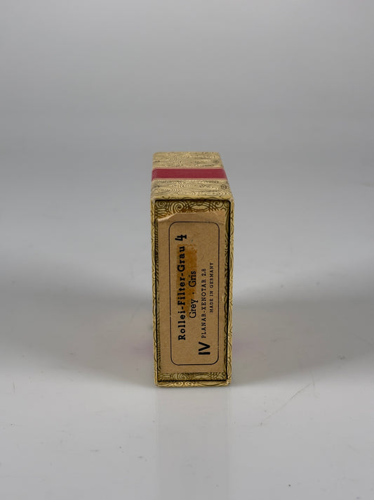 Rollei Bay IV Filter Grey Grau 4 -4 For Camera TLR Rolleiflex Wide RARE