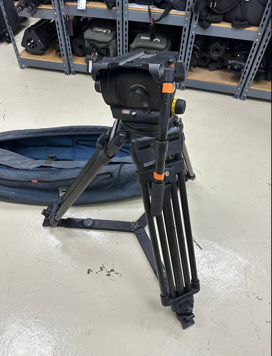 Vinten Vision 250 Fluid Head with Carbon Fiber 2-Stage Tripod