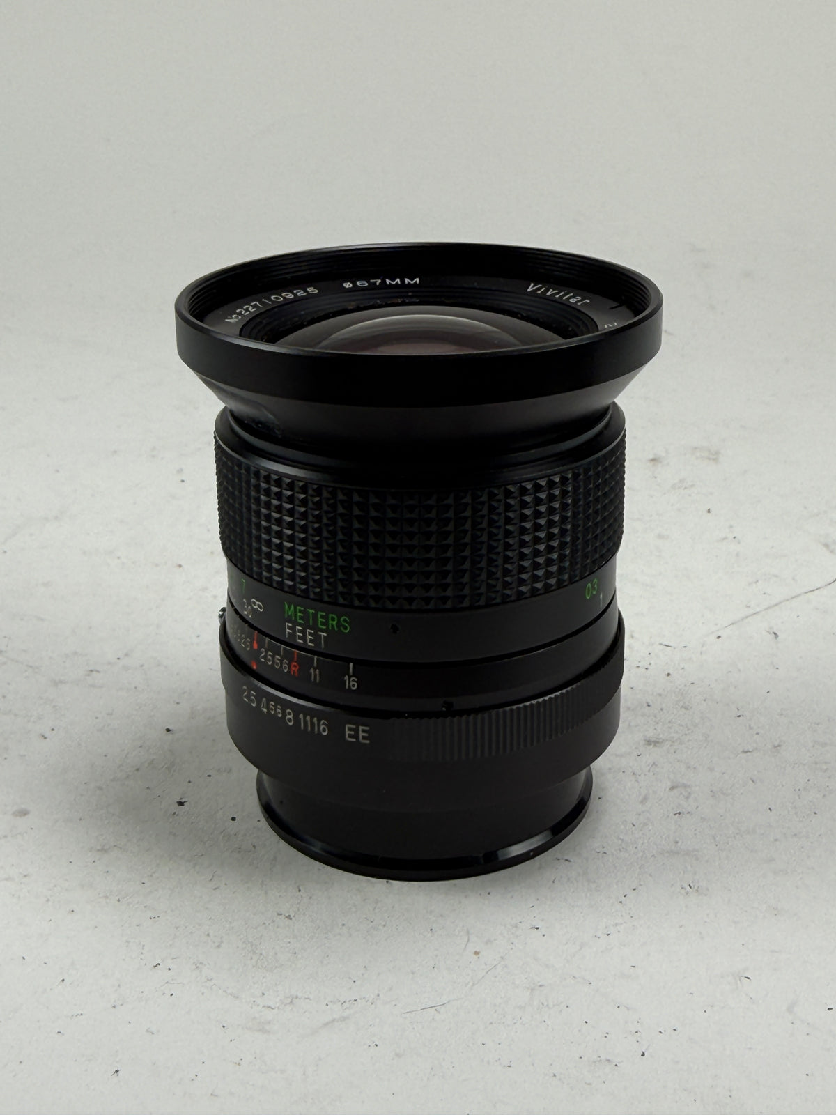 Vivitar Auto Wide angle MF 28mm F2.5 Konica Lens