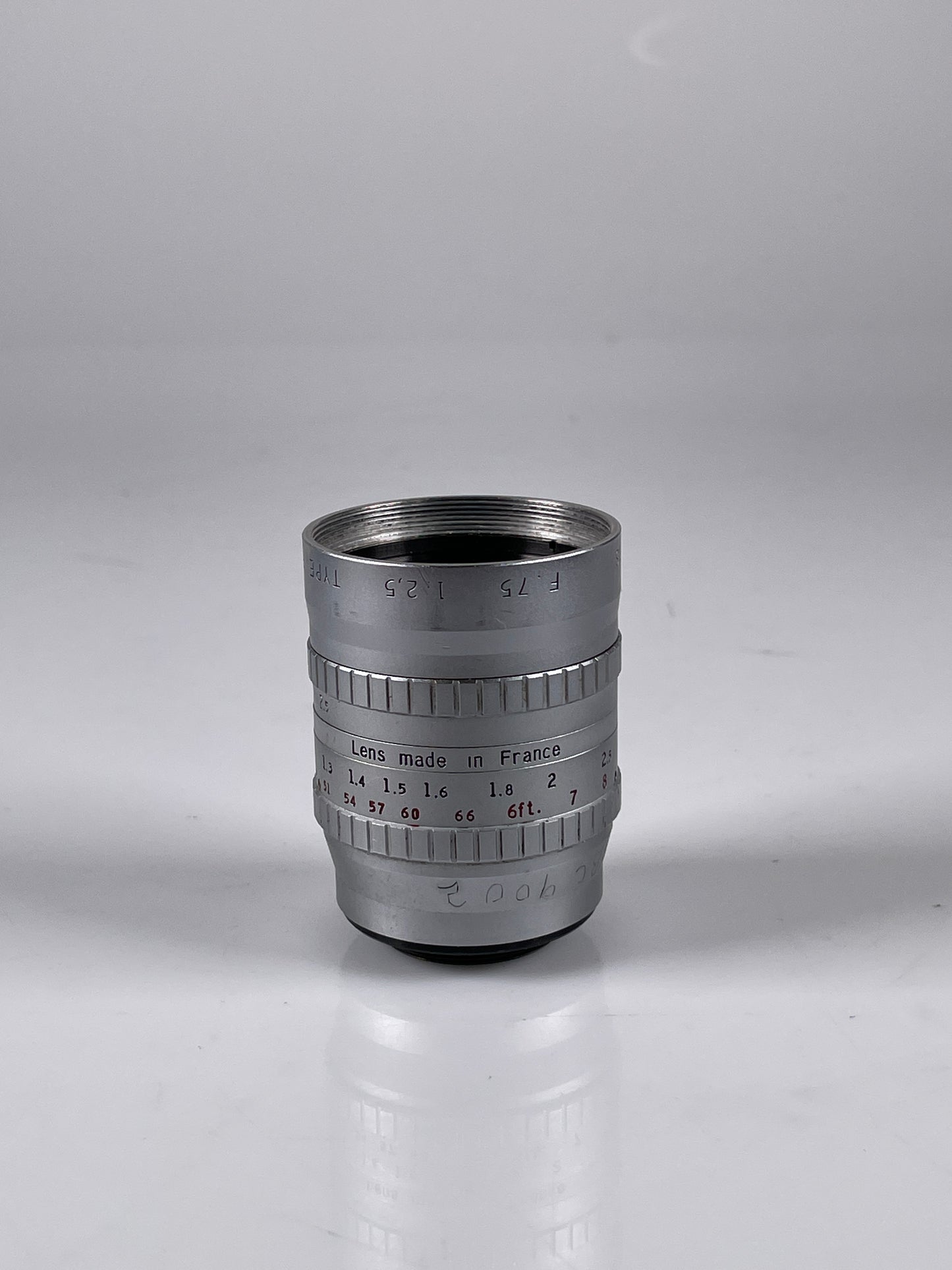 B&H Angenieux 3 Inch 75mm F2.5 C Mount Lens Camera Adapt M4/3 BMPCC Bolex