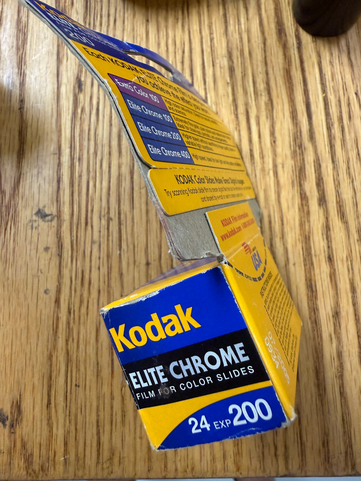 Kodak Professional Elite Chrome 200 35mm 20 exposure film roll