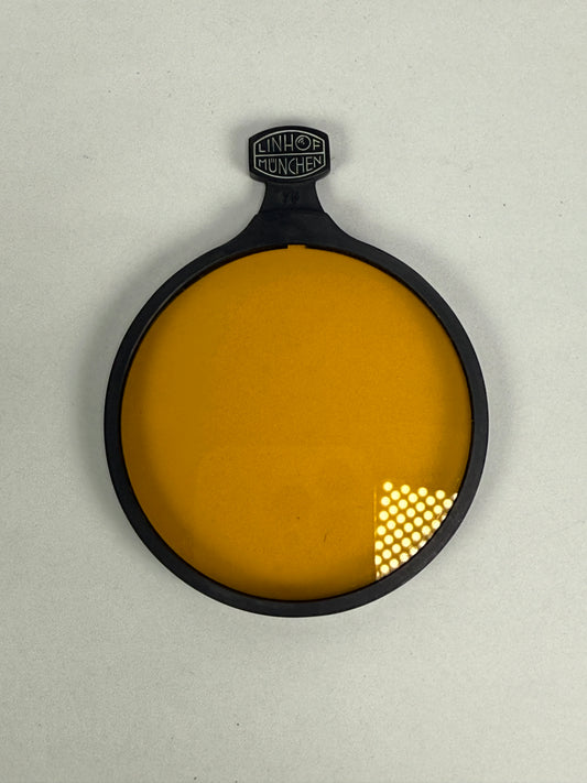 Linhof 70mm Drop in filter for universal shade Yellow 3 Y3
