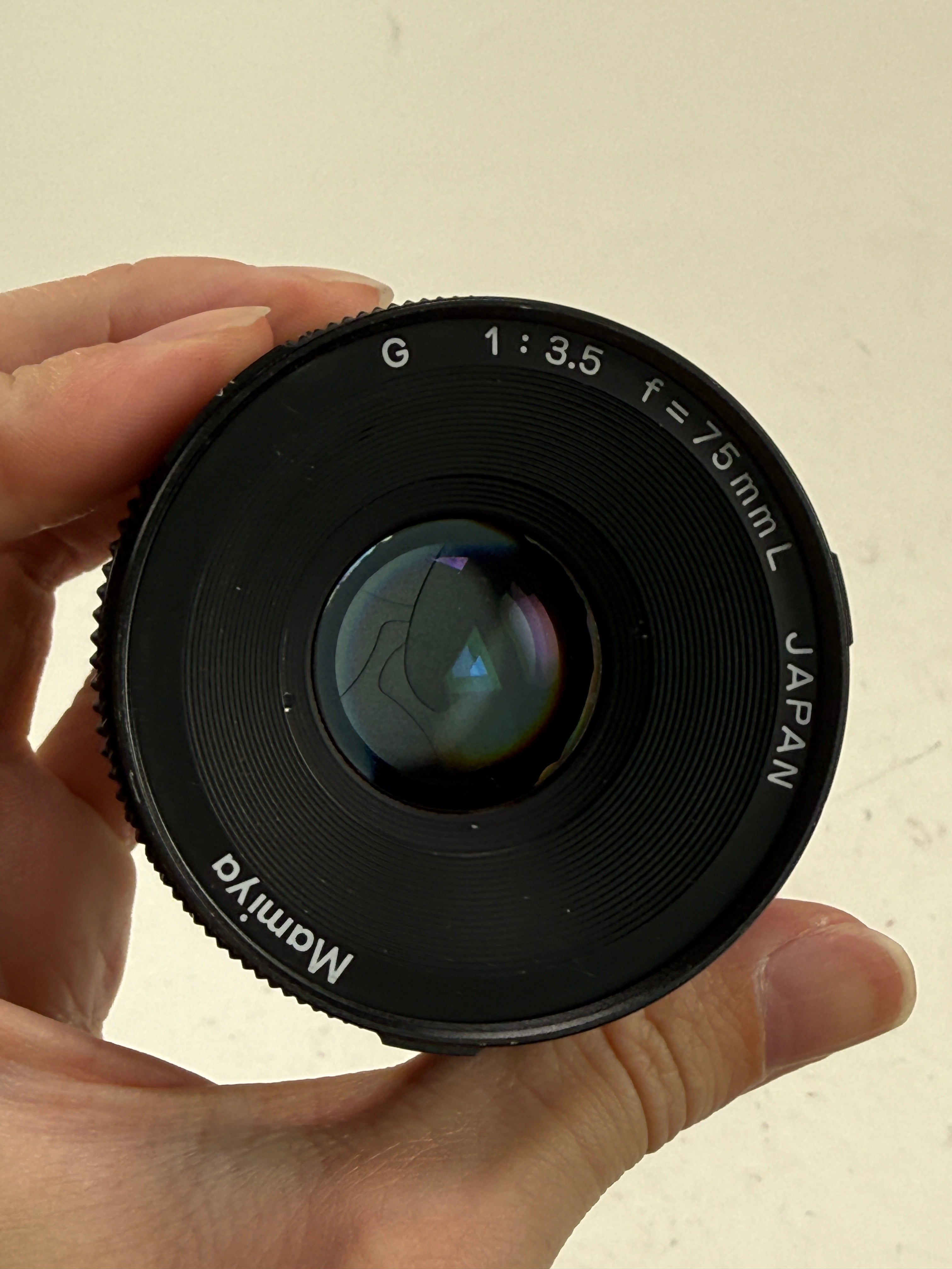Mamiya G 75mm f3.5 L MF Lens For New Mamiya 6 six – Cardinal
