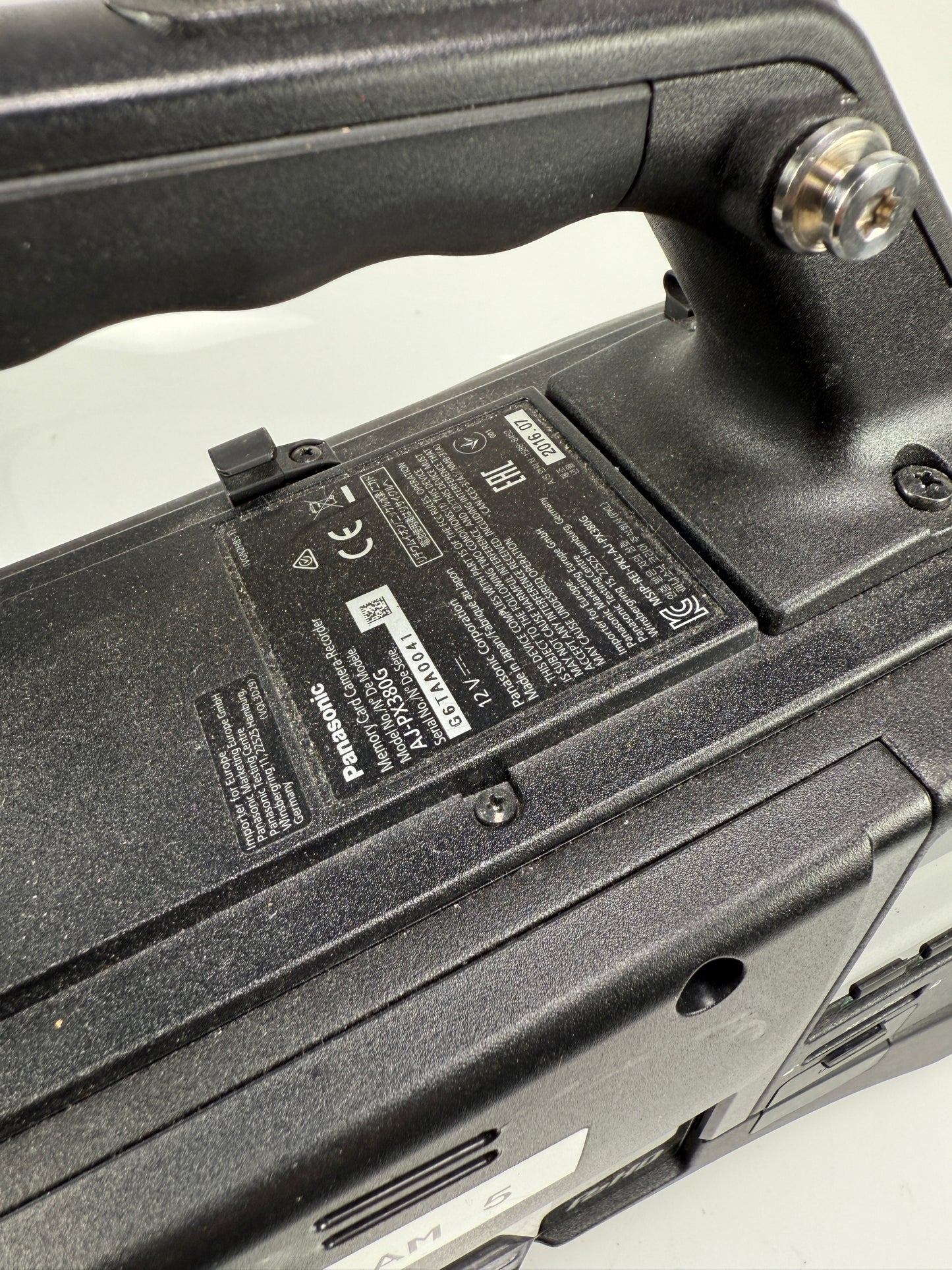 Panasonic AJ-PX380G 1/3" AVC-ULTRA Shoulder Mount Camcorder