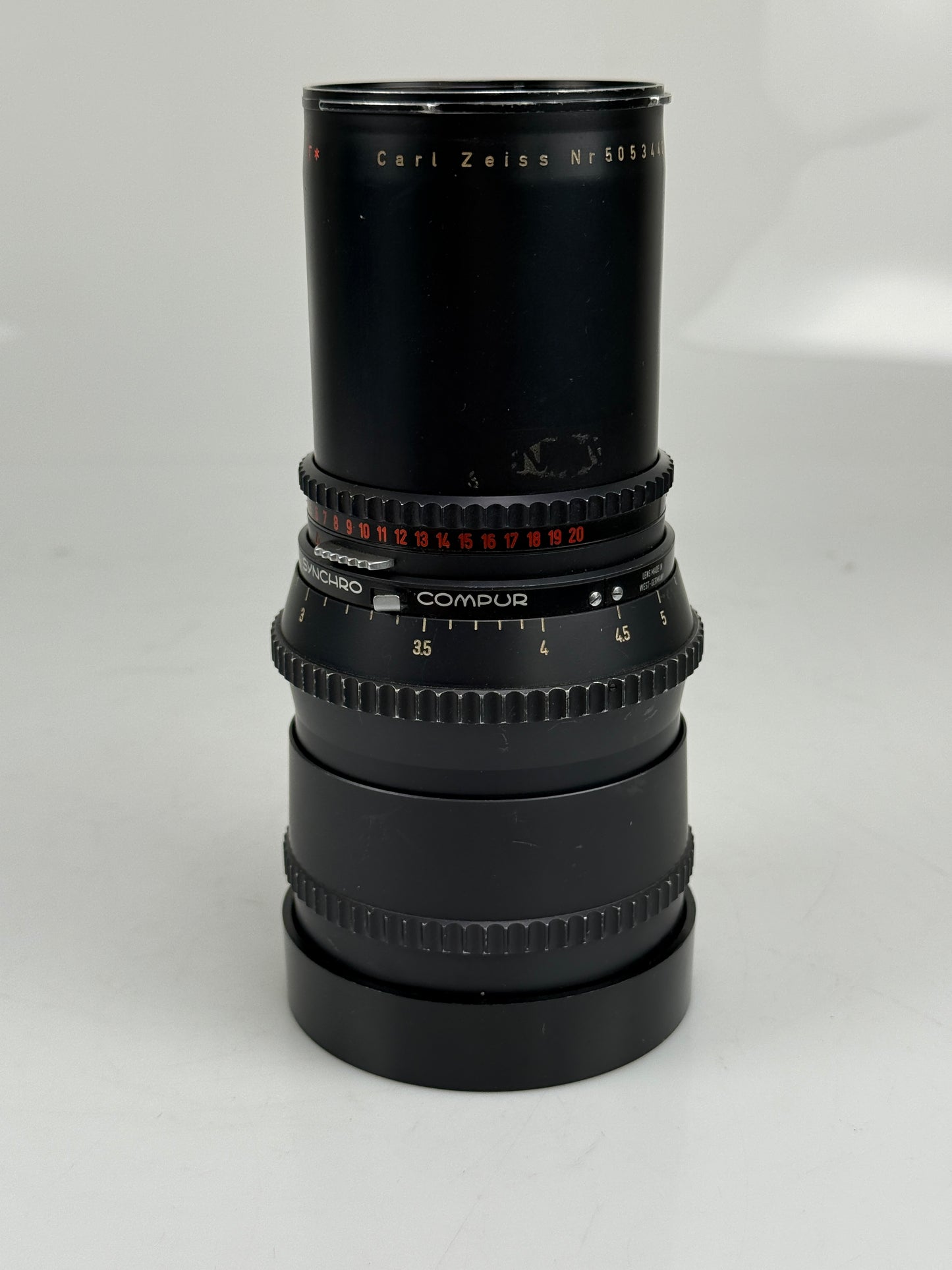 Hasselblad 250mm f5.6 Sonnar T* C Black lens