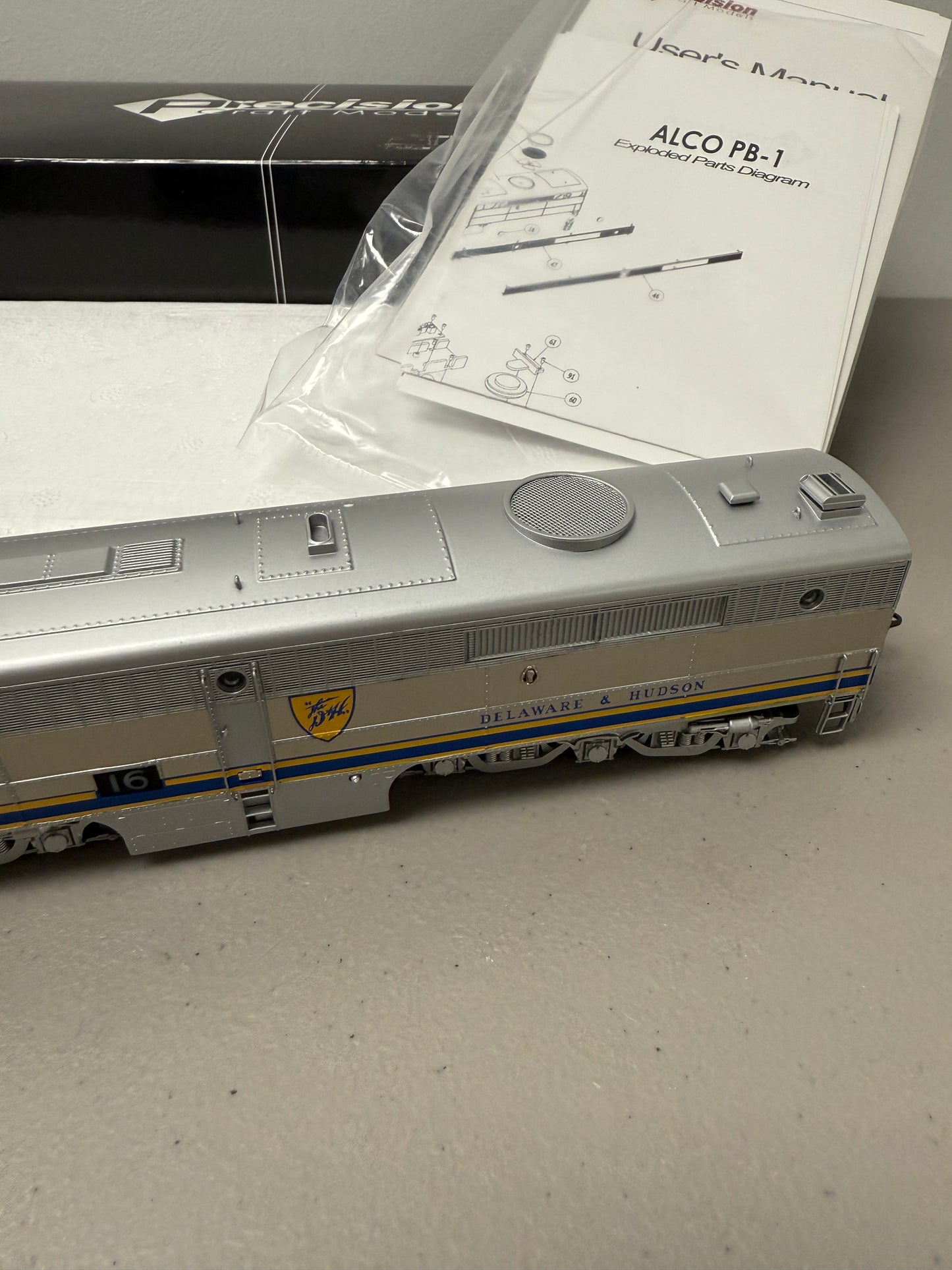 Precision Craft HO Scale #358 Alco PA2 Blue Warbonnet #16 DC/DCC w/ Sound
