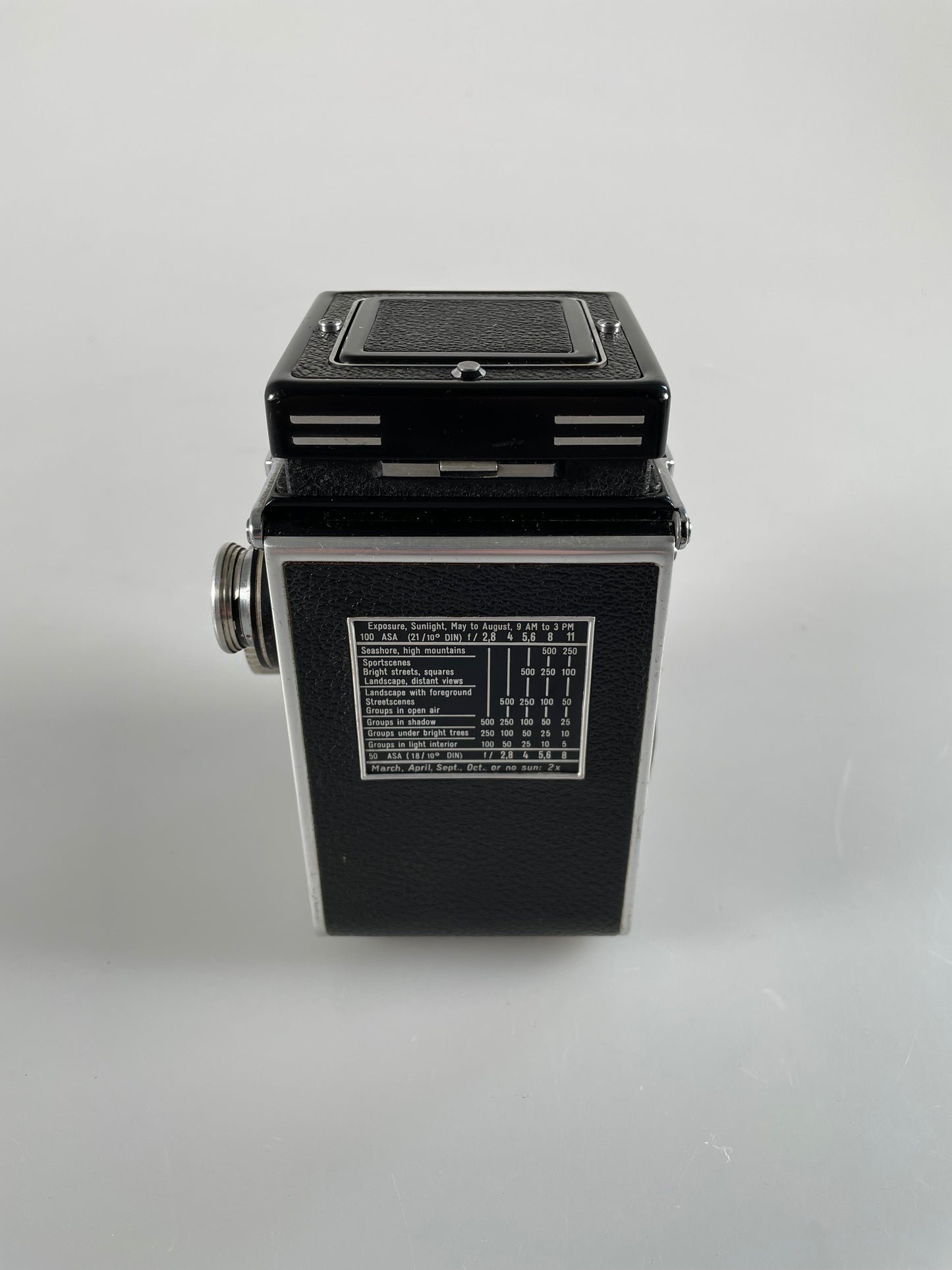 Rolleiflex 2.8C TLR Camera Planar 80mm F2.8 Lens