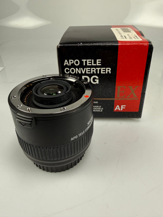 Sigma AF APO Tele Converter 2x EX DG Teleconverter Canon EF