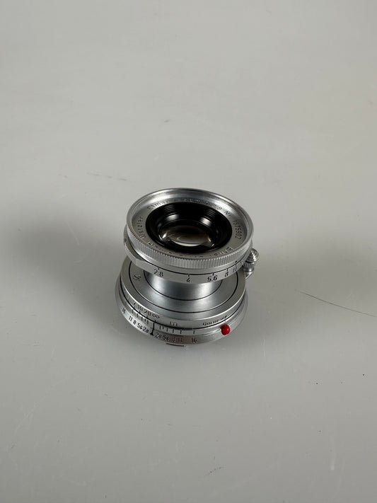 Leica Elmar 50mm f2.8 5cm 50/2.8 Leitz Collapsible M mount lens 6 Bit