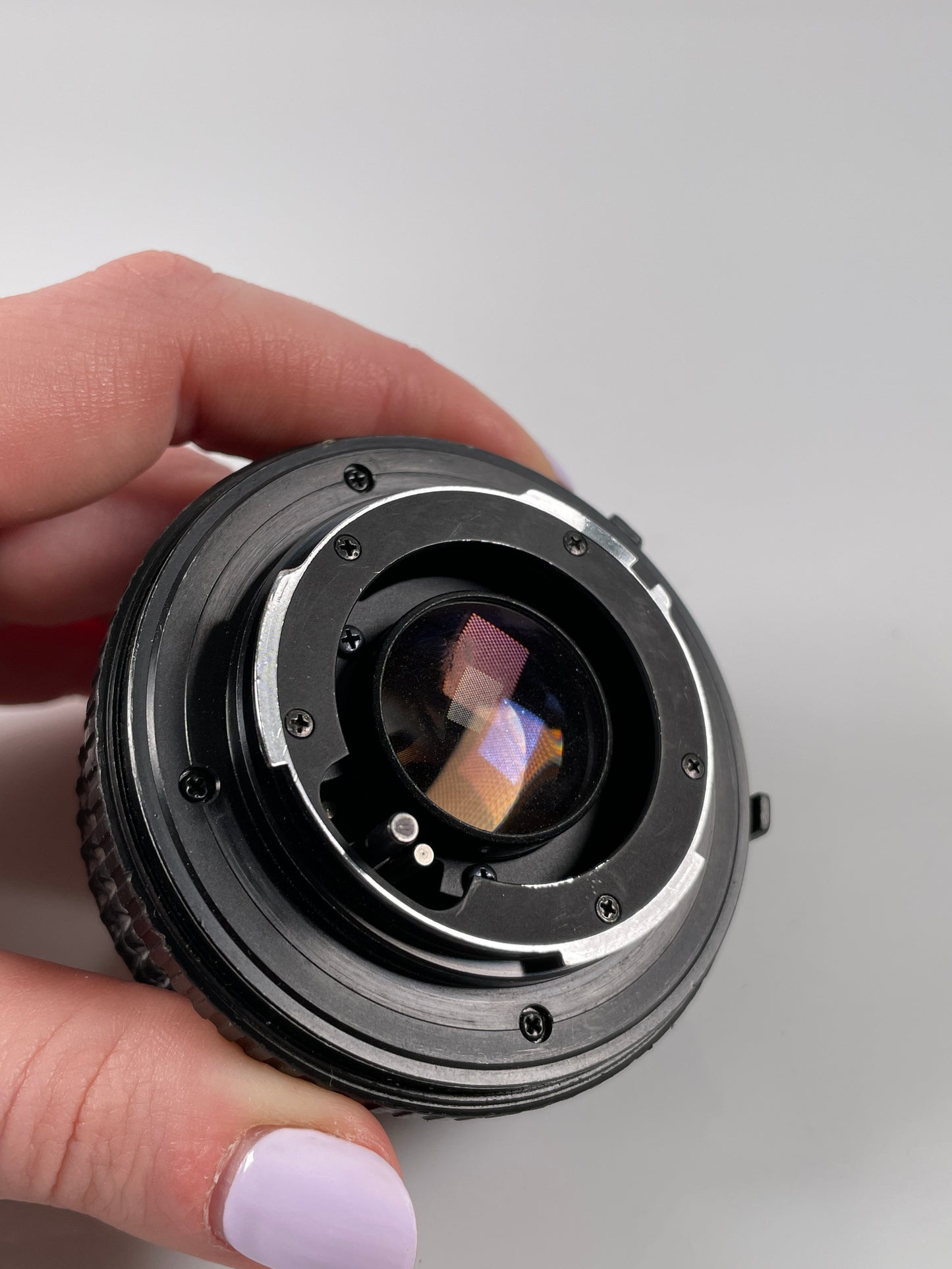 Minolta MD Rokkor-X 45mm f/2 Pancake Prime lens