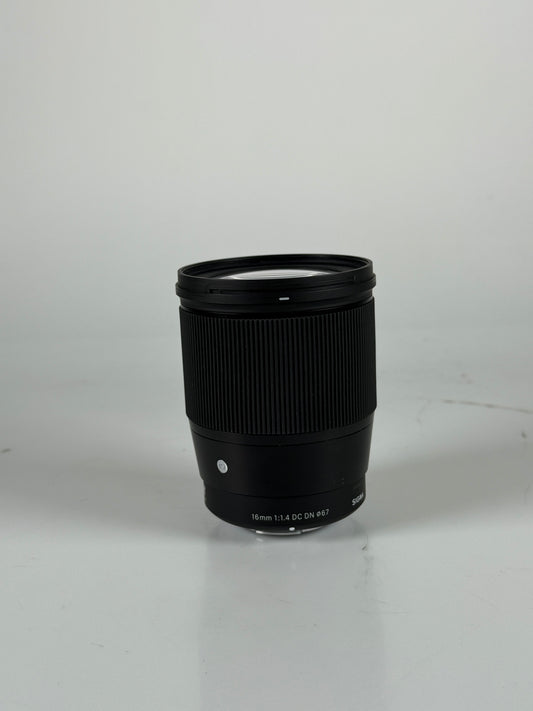 Sigma 16mm f1.4 DC DN Comp Lens for MFT
