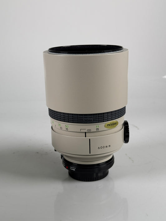 Sigma 600mm f8.0 super Telephoto COATED Mirror Lens for Canon FD