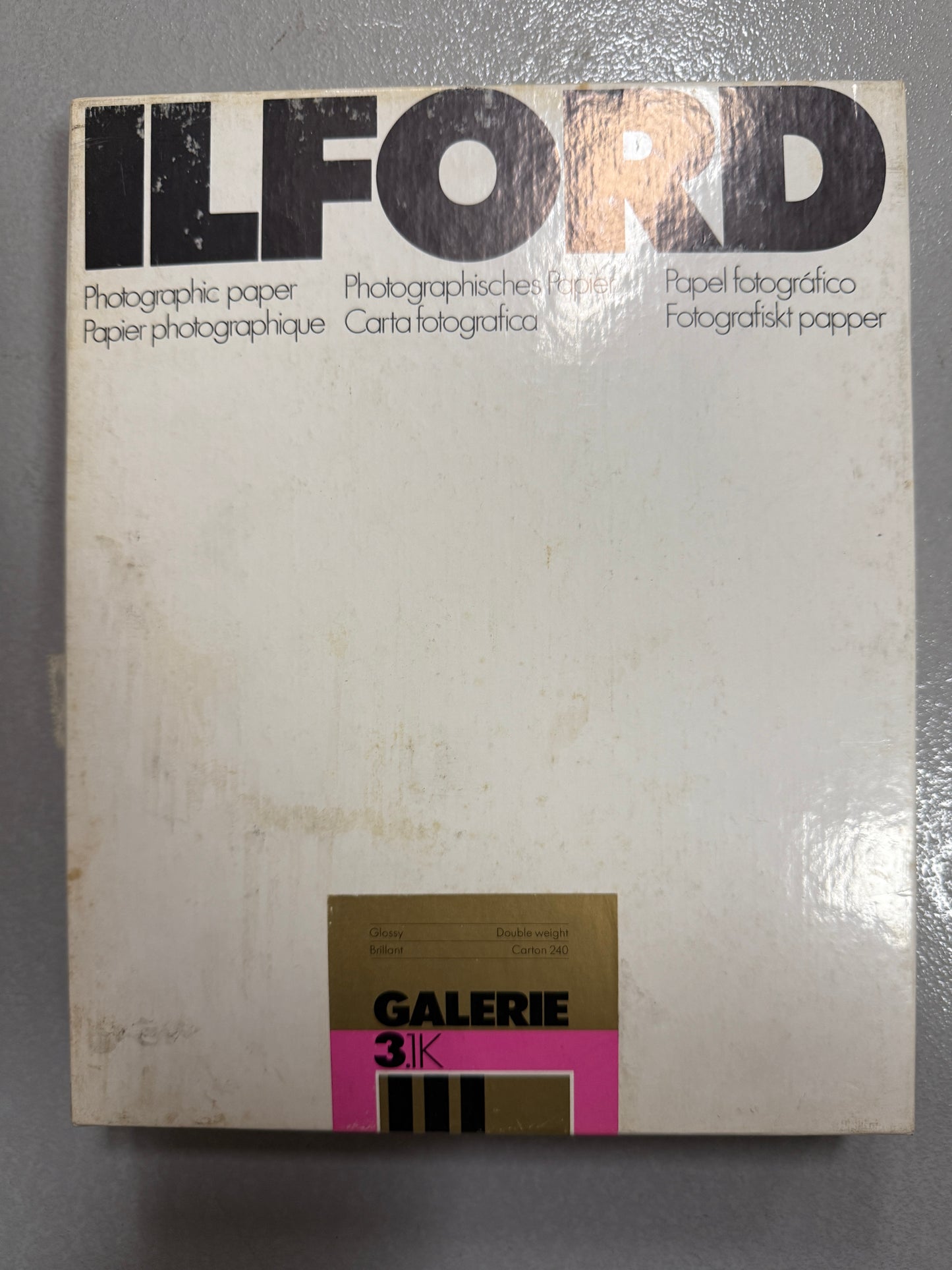 Ilford Ilfobrom Galerie 3.1K 8x10 Photo Paper 100 sheets unopened NOS fibre