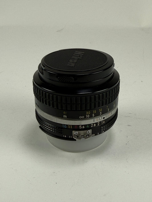 Nikon Nikkor Ai 50mm f1.4 Lens Prime SLR