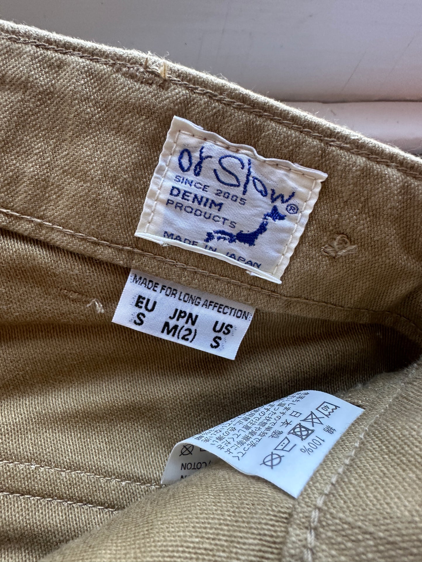 orSlow Fatigue Pants Size 2 / M Khaki Tan military