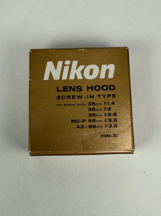 Nikon HN-3 Lens Hood Shade (52mm Screw-In)