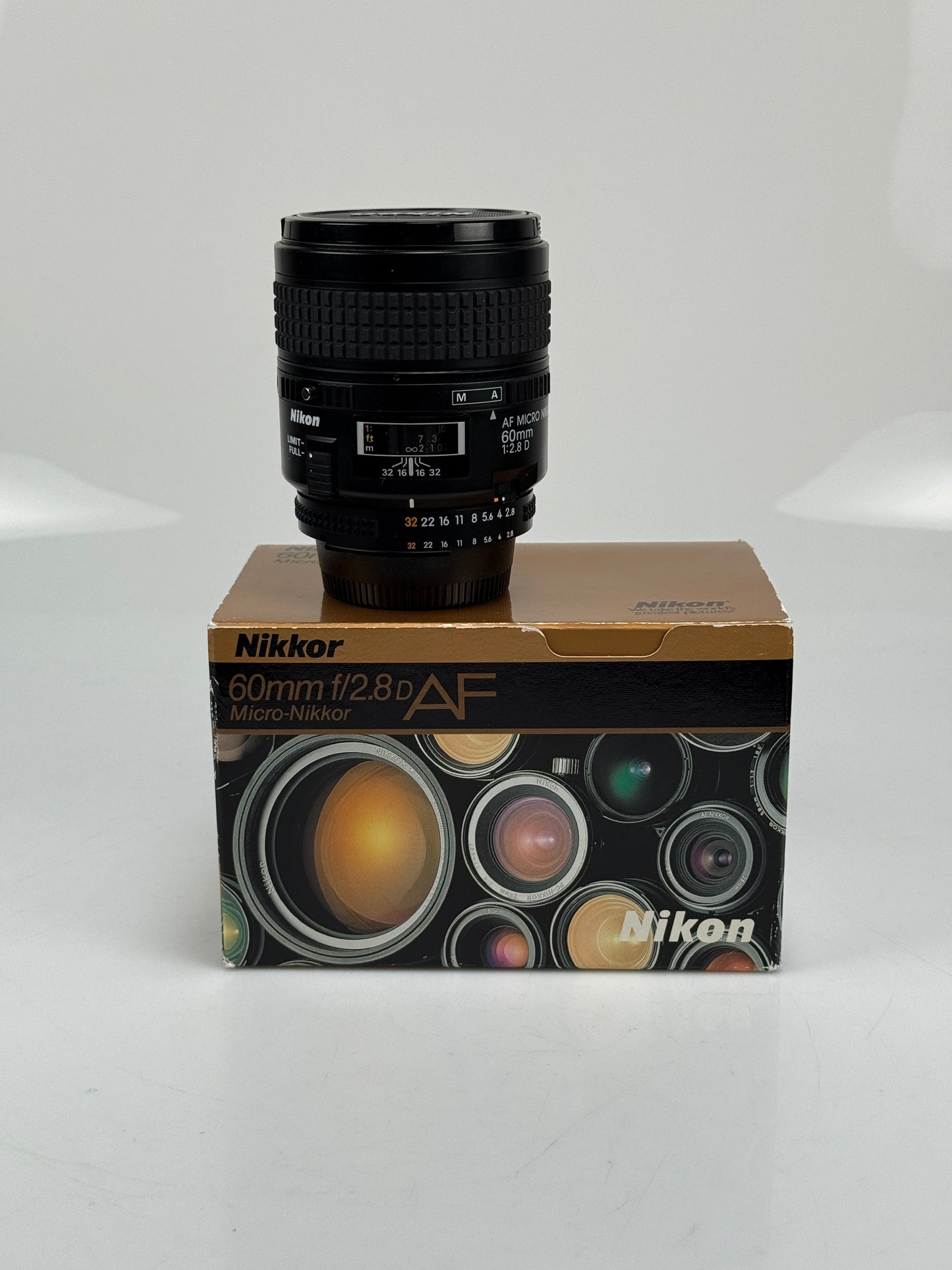 Nikon Nikkor AF 60mm f2.8 D micro macro lens