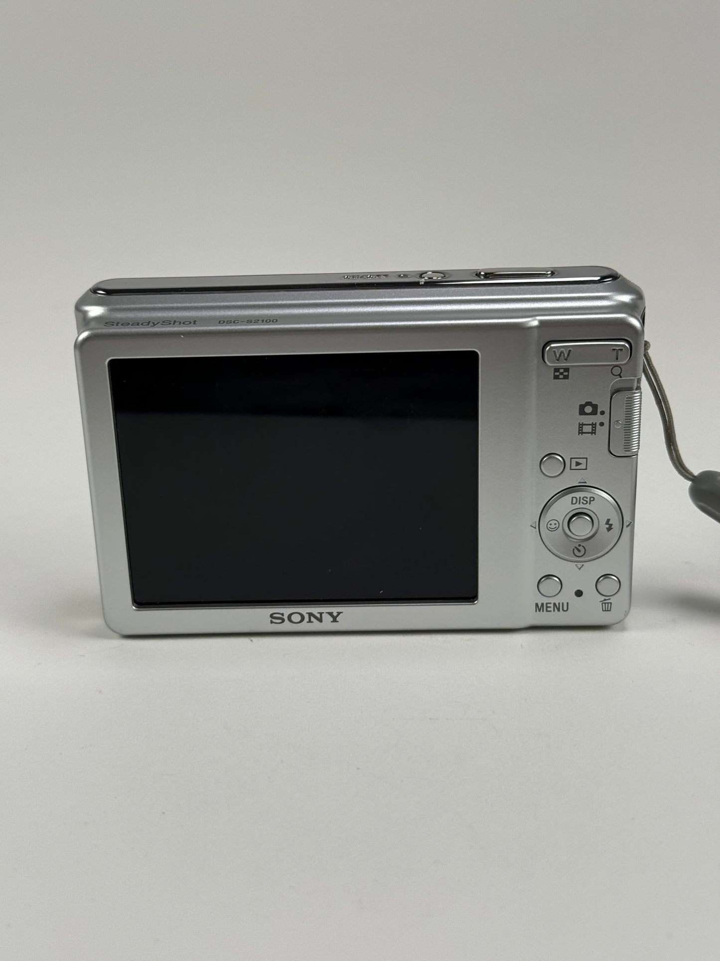 Sony Cyber-shot DSC-S2100 12.1MP Digital Camera Silver Point Shoot