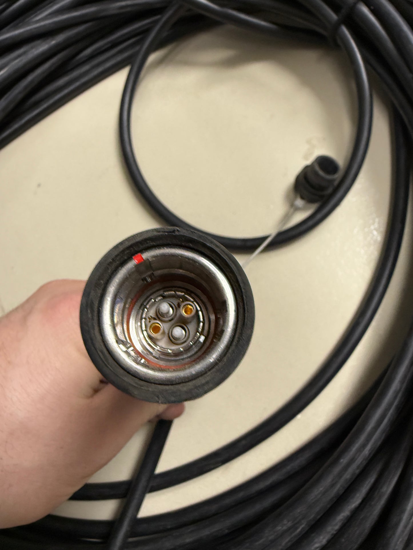 Camplex LEMO FGW-PHW Hybrid Fiber Optic Cable HF-FUWPUW-M-0150