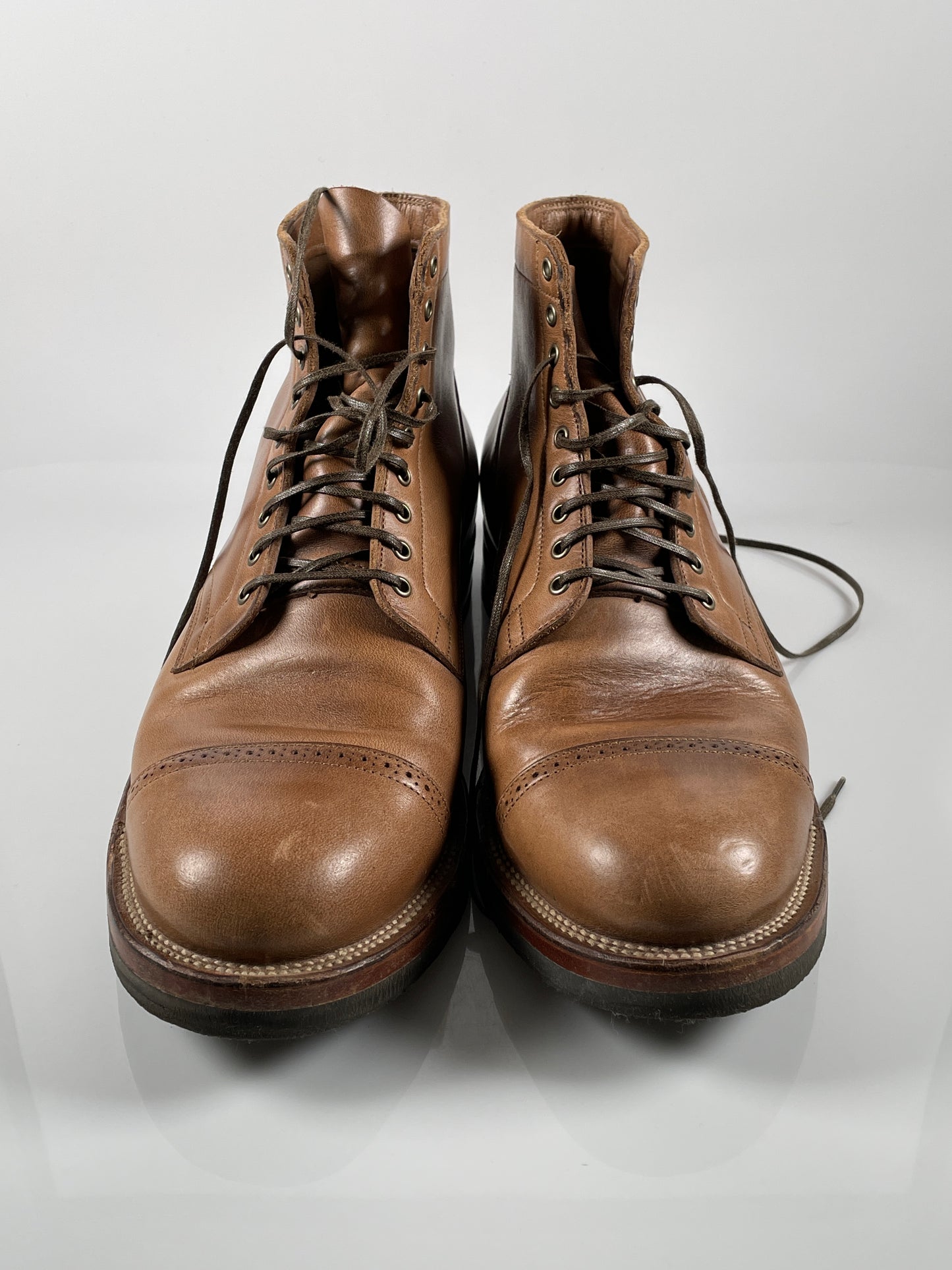 Viberg Service Boot 2030 - Tan Brown Size US 10