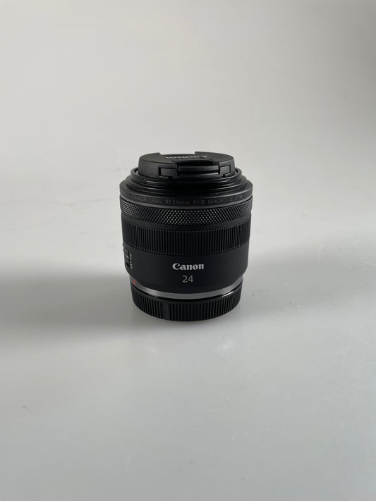 Canon RF 24mm f1.8 MACRO IS STM Wide Angle Lens - Canon RF Mount