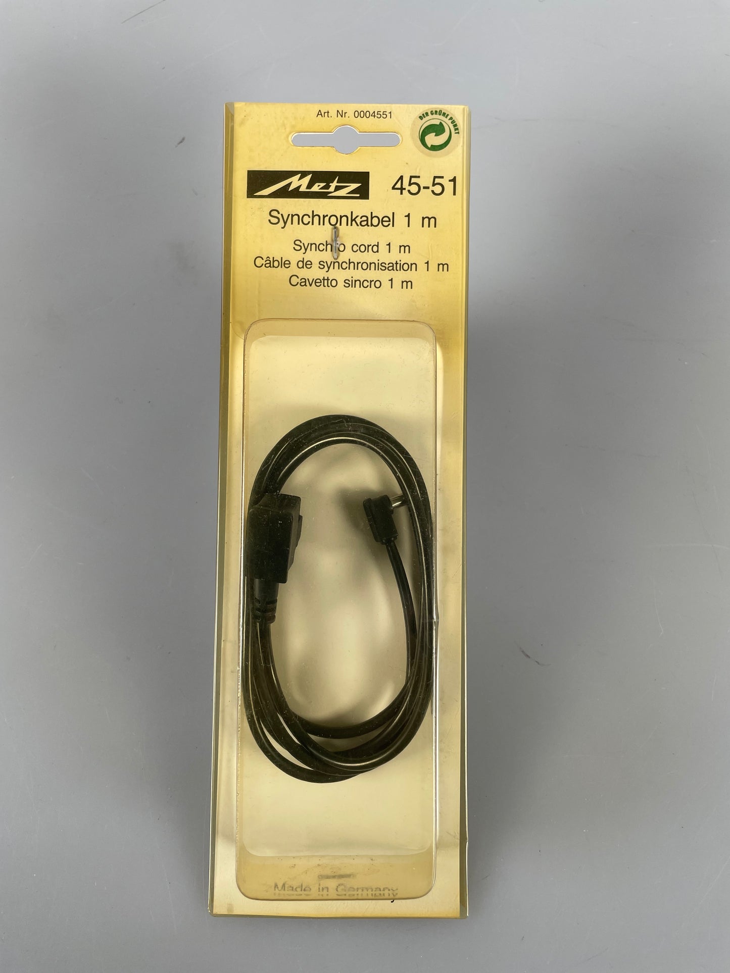 Metz 45-51 Number Sync Cable Cord 1m meter 4551