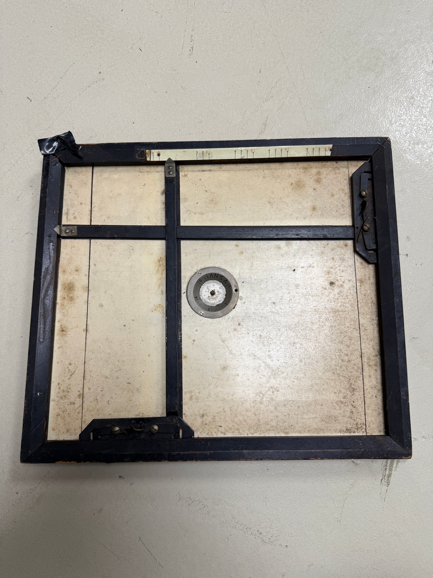 Hansa Vintage Darkroom Photo Printing Easel 11x14 Adjustable Blades