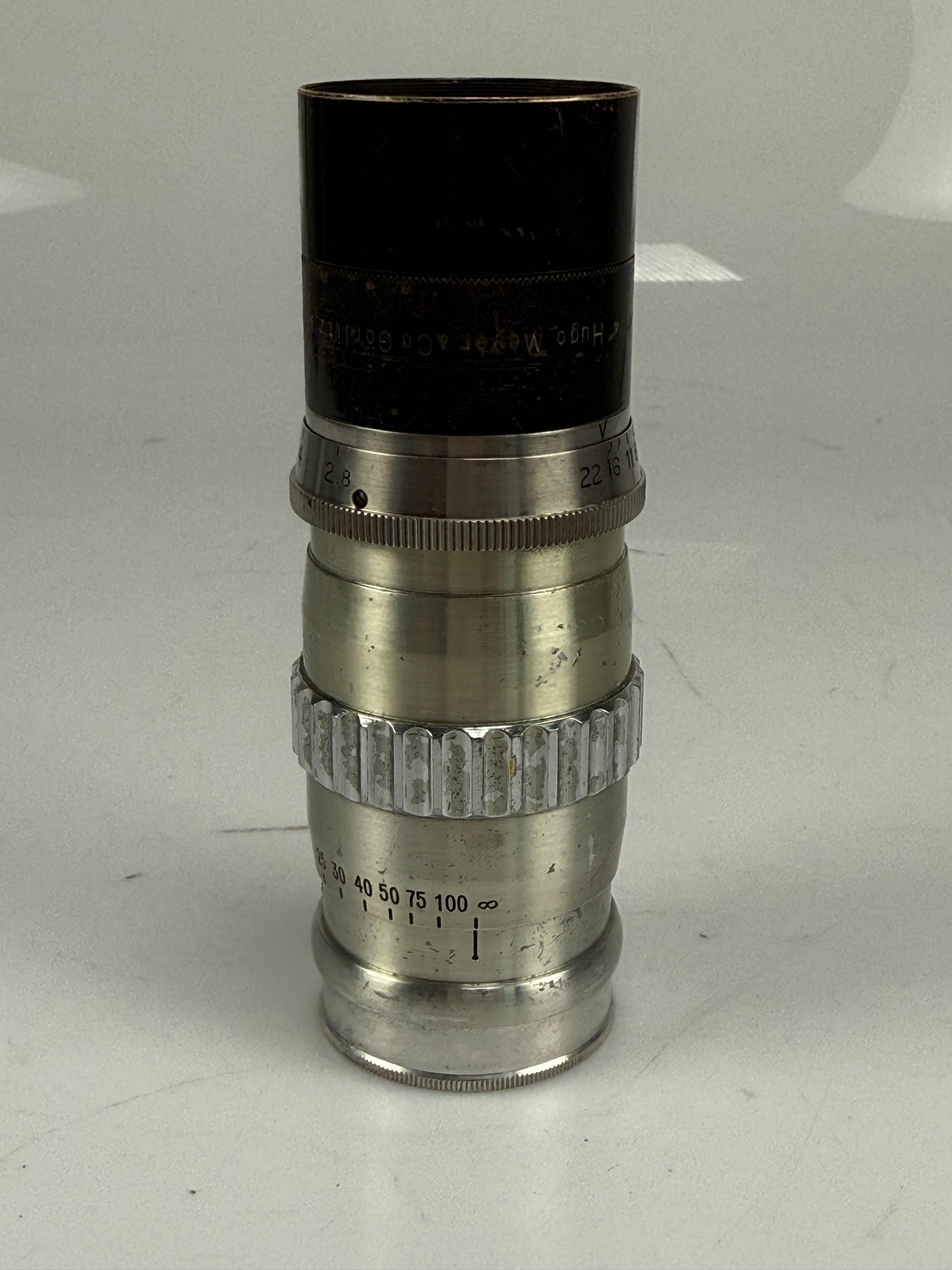 Hugo Meyer Gorlitz New York Trioplan 4 1/4 inch f2.8 lens Leica LTM RARE