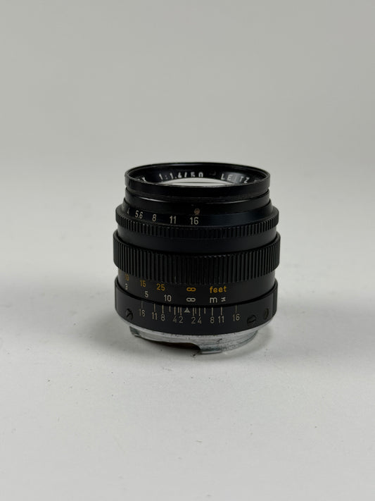 LEITZ Leica Summilux M 50mm F1.4 E43 Ver.II V2 Black Lens