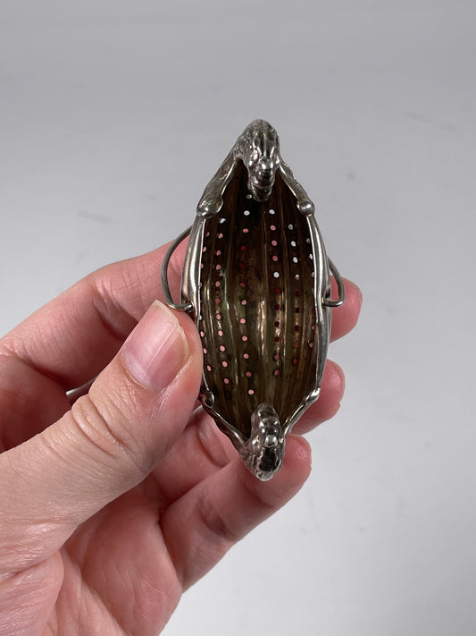 Gorham Sterling Silver Tea Strainer #25 Viking Ship