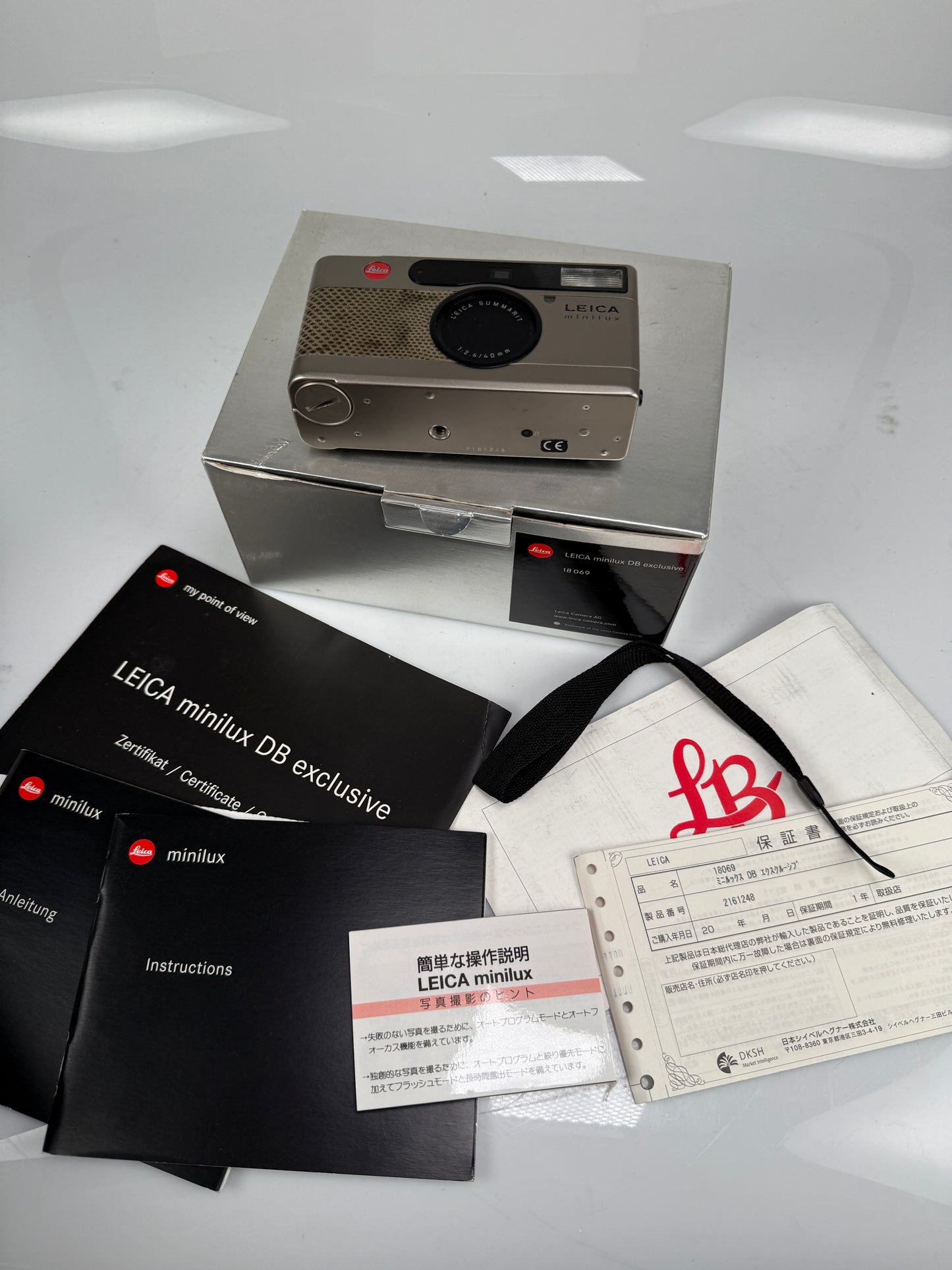 Leica Minilux LIMITED 2000 DB EXCLUSIVE Film Camera Summarit 40mm f2.4