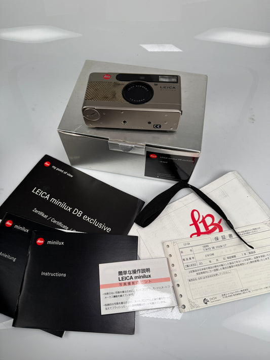 Leica Minilux LIMITED 2000 DB EXCLUSIVE Film Camera Summarit 40mm f2.4
