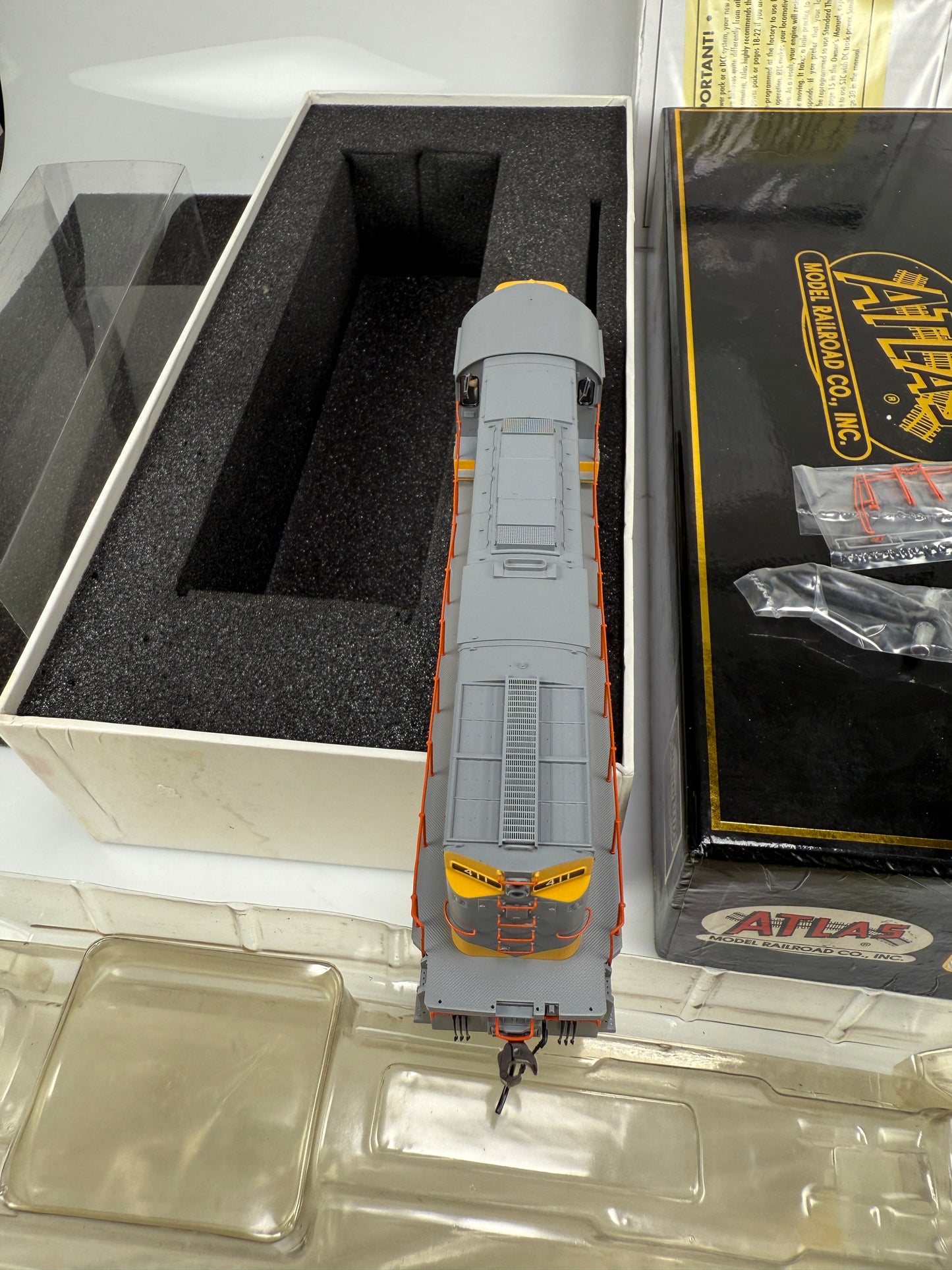 Atlas master gold HO 10000 Lehigh Valley 411 C420 PH1 Locomotive w/ DCC & Sound