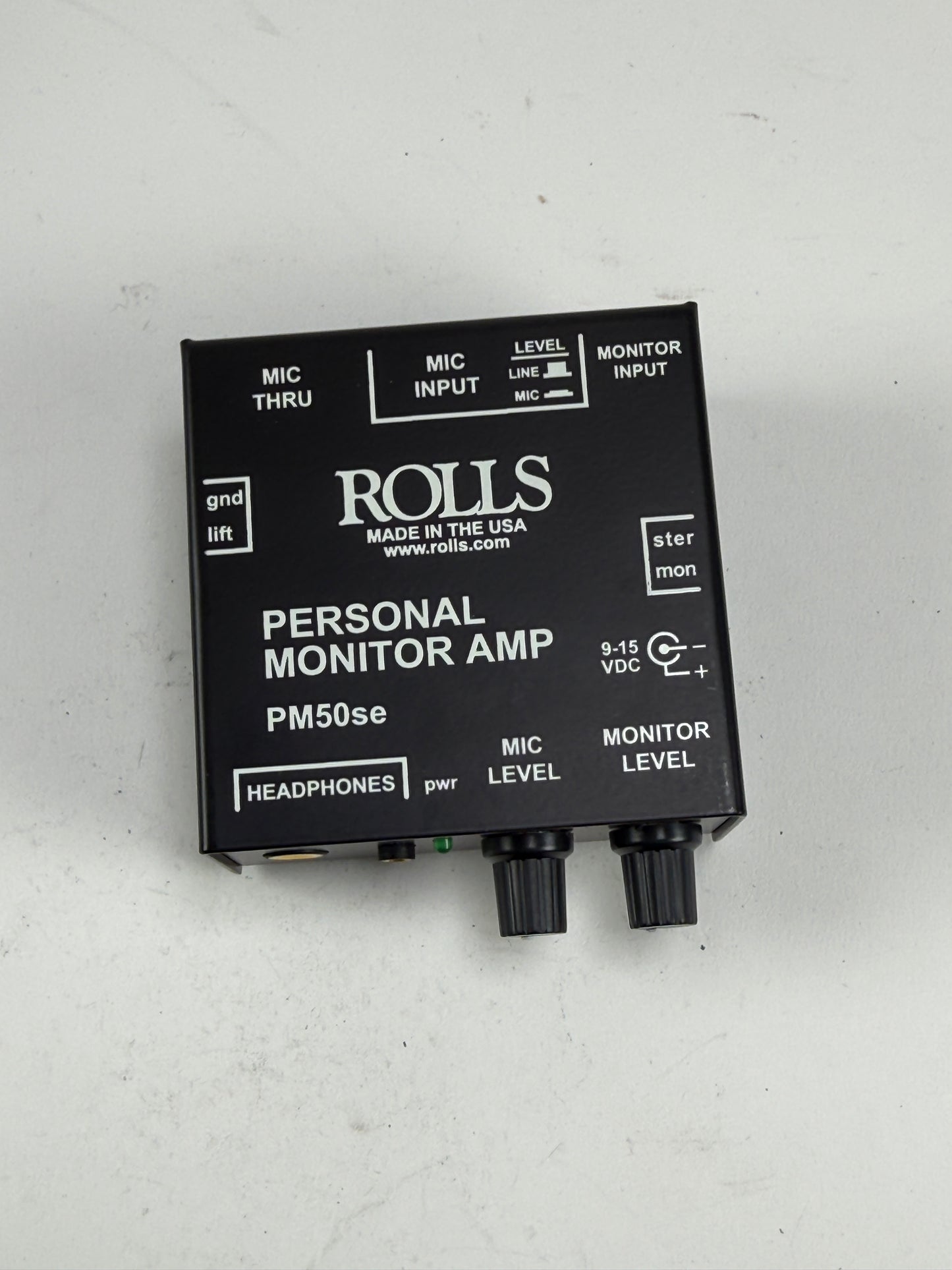 Rolls PM50se Personal Monitor Amp