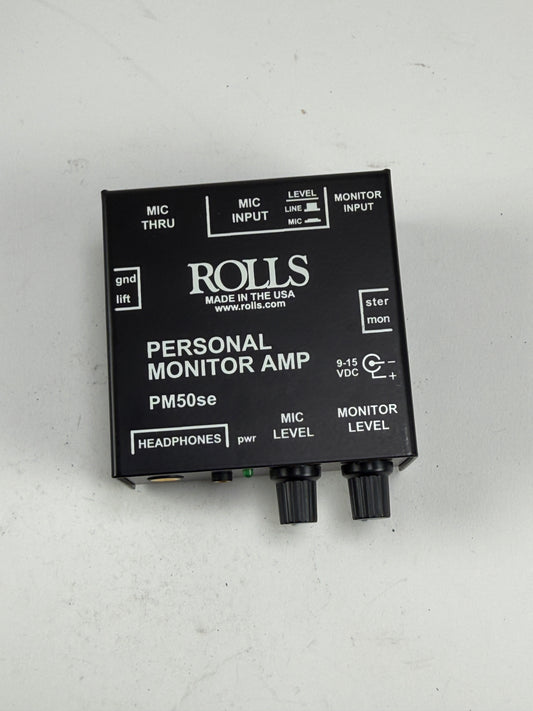 Rolls PM50se Personal Monitor Amp