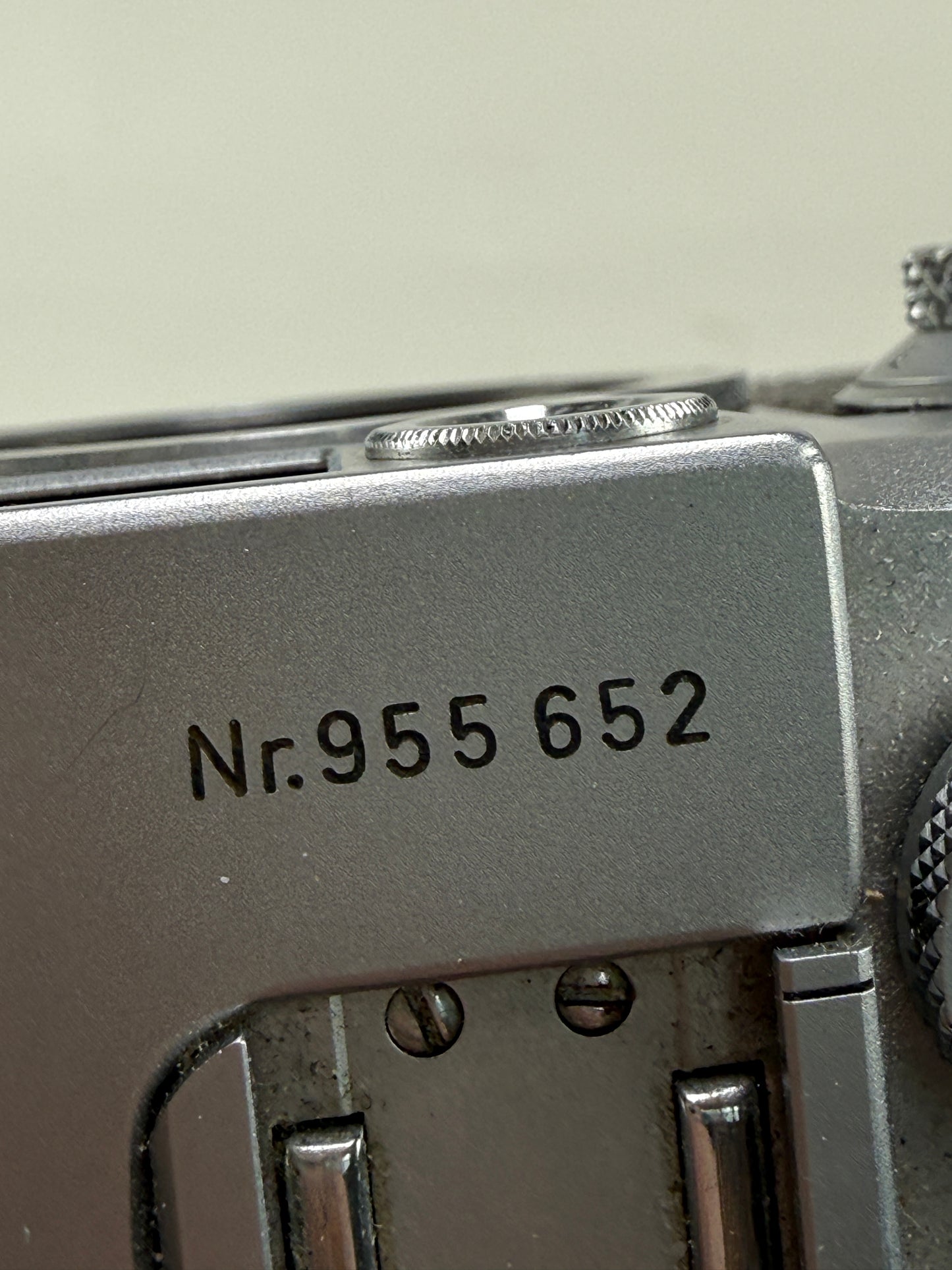 Leica IIIG Screwmount LTM Rangefinder Body in Chrome Silver
