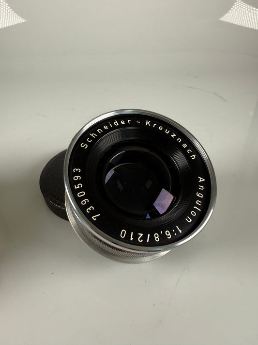 Schneider Angulon 210mm f6.8 Barrel lens