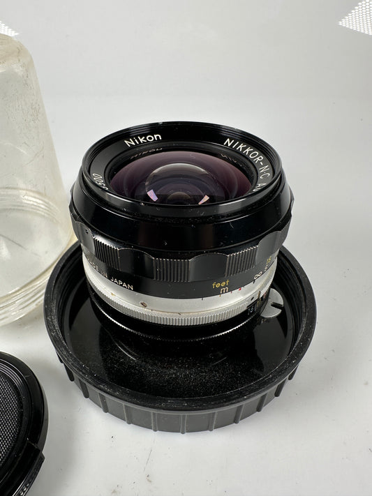Nikon NIKKOR NC 24mm f2.8 Non-Ai Wide Angle Lens