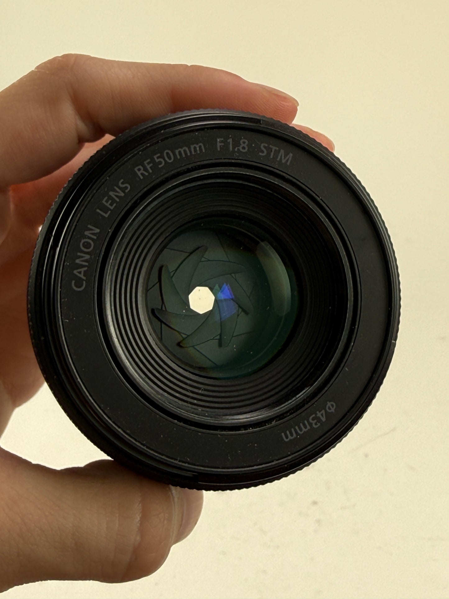 Canon RF 50mm f1.8 STM Lens