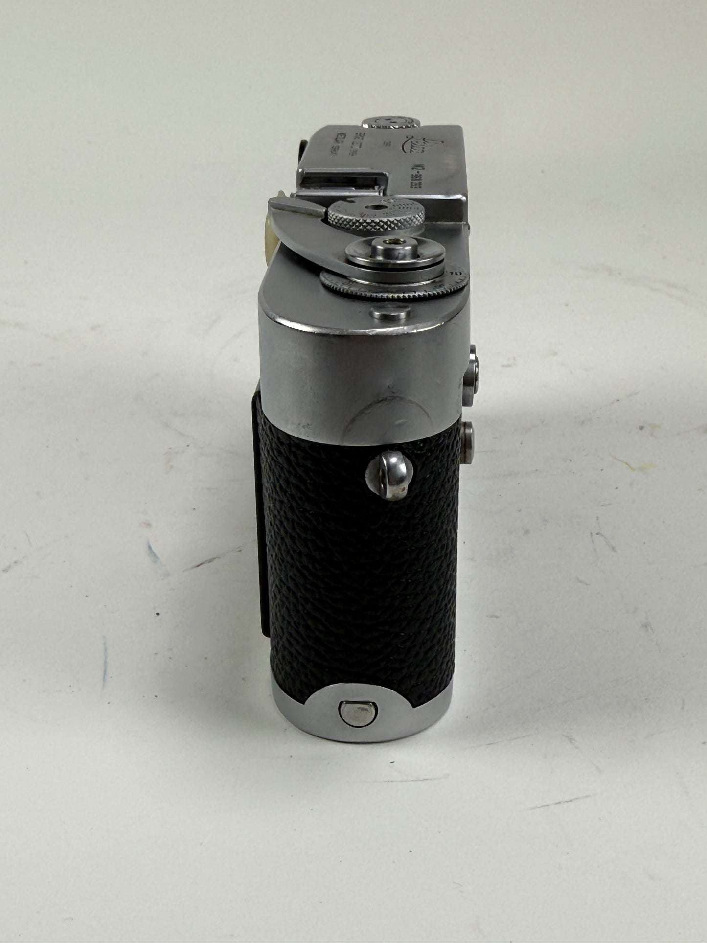 Leica M2 button rewind Chrome 35mm rangefinder film camera body YYE CLA