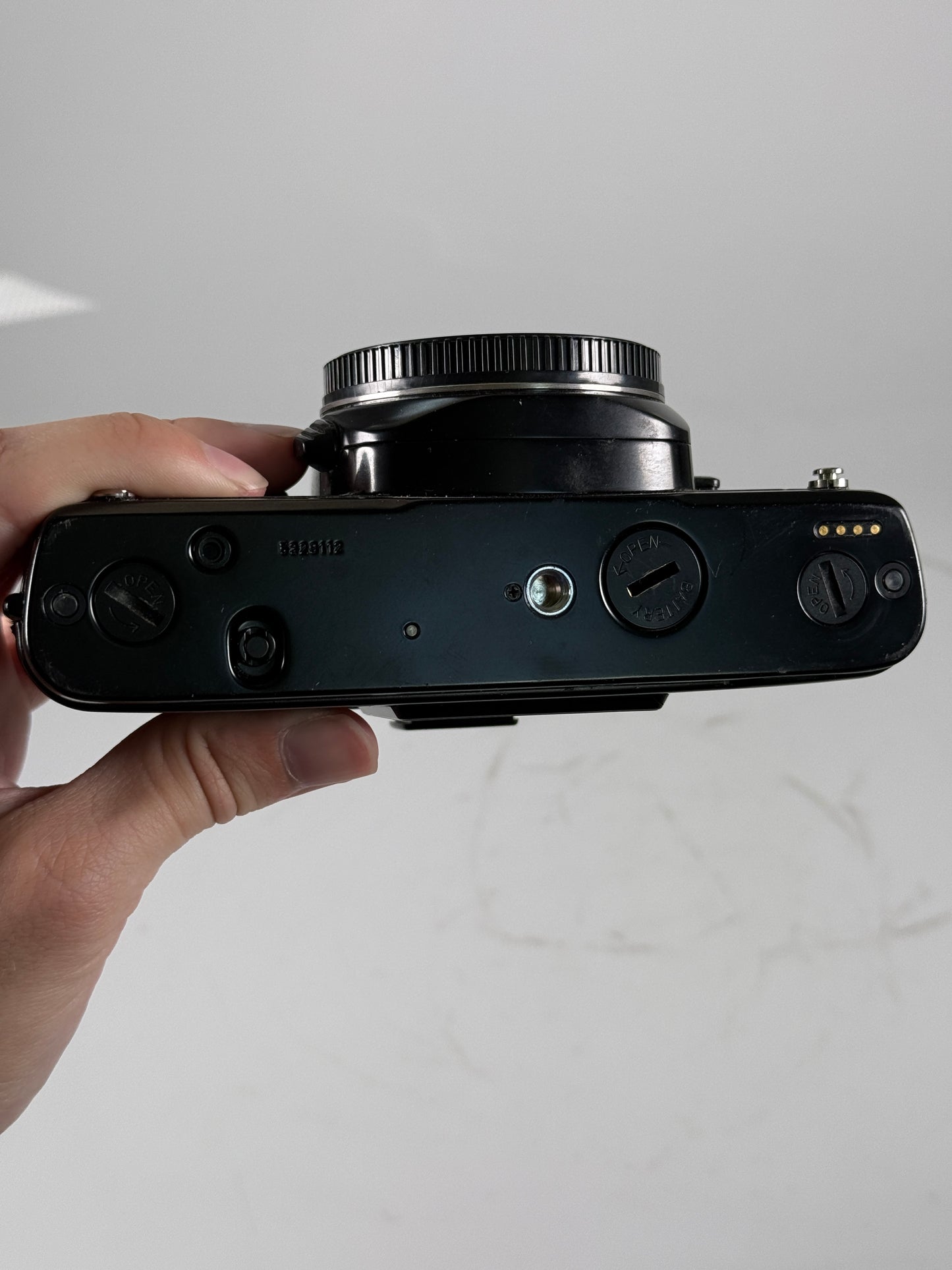 LATE model Pentax LX 35mm SLR Film Camera Body w/ FA-1 prism