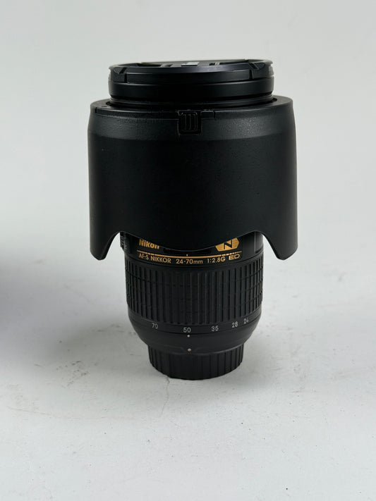 NIKON AF-S NIKKOR 24-70mm f2.8 G ED Zoom Lens