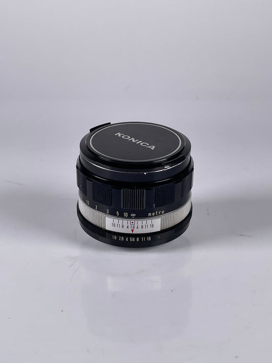 Konica Hexanon 52mm f1.8 MF Prime Lens Konica AR Mount