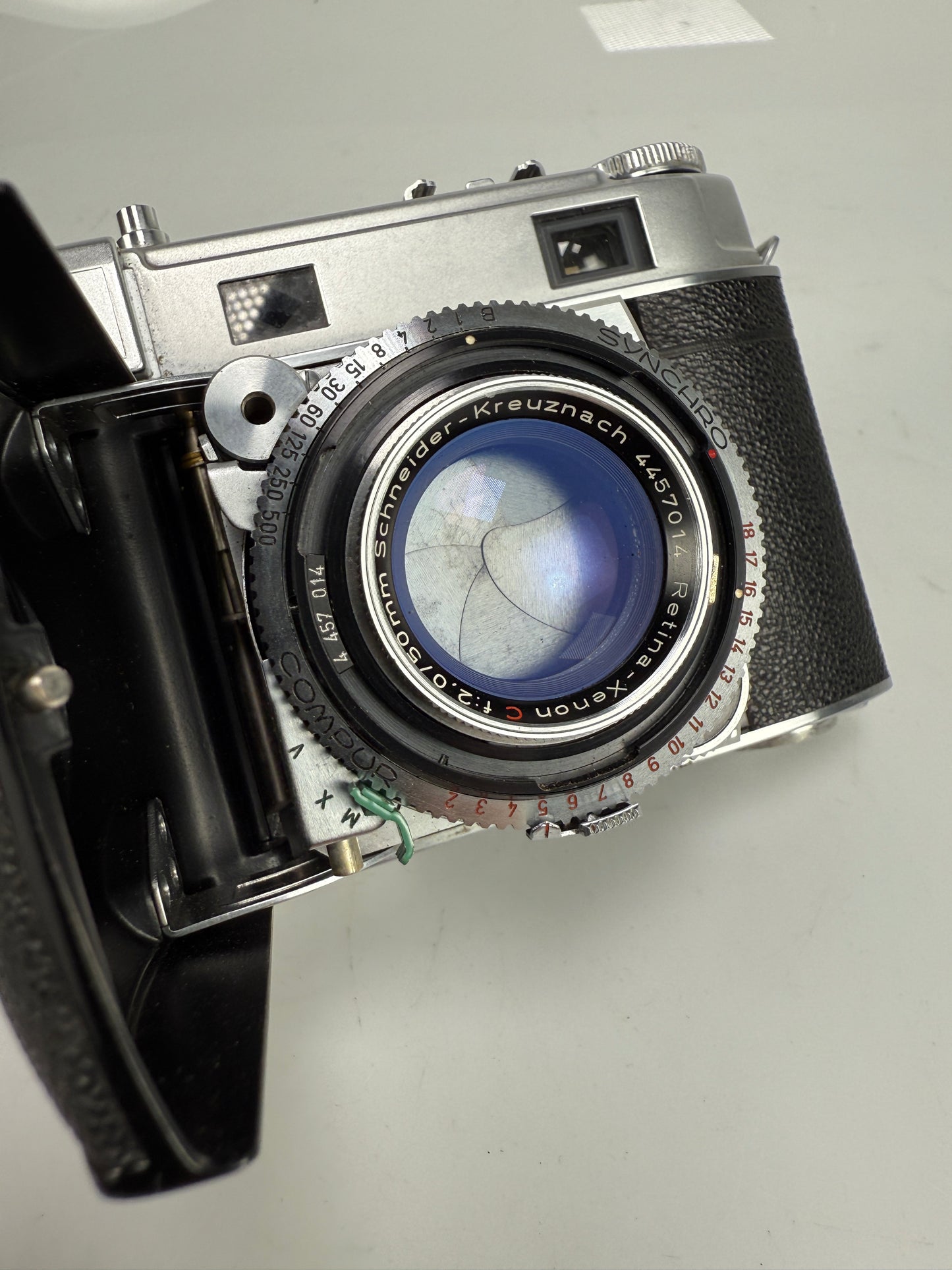 Kodak Retina IIIc 35mm Rangefinder Camera Schneider Xenon 50mm F2 Lens